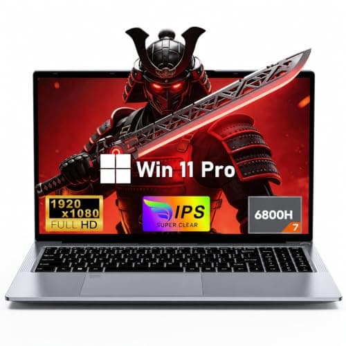 MITUNTUN 15.6" FHD Gaming Laptop, R7 6800H, 24GB RAM, 1TB SSD, Win 11 Pro