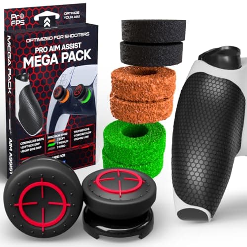 ProFPS Controller Grips (Controller Grip + Mixed Sticks + Rings)