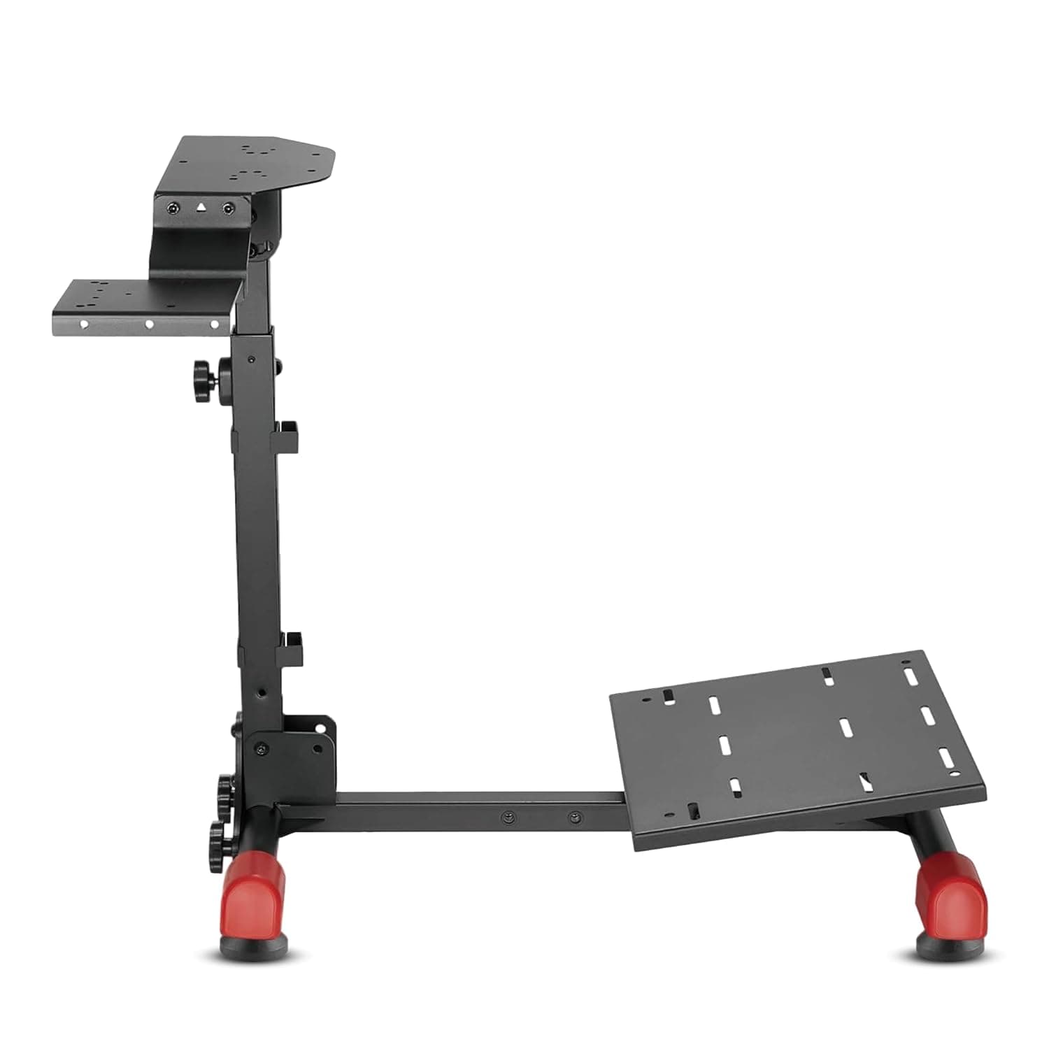 The Professional Steering Wheel Stand - suitable for Logitech, Fanatec, Thrustmaster, Xbox & Playstation, Pedal & Gear Shifter Mount – Foldable & Tilt Adjustable for Racing Wheels