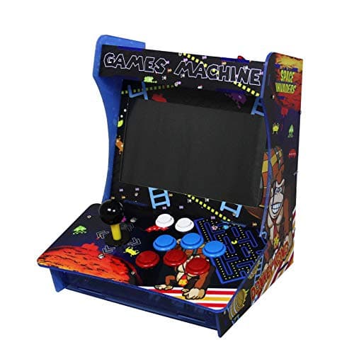 Arcade Games Machine Mini Tabletop Retro Gaming Console Cabinet 3303 Games Classic Assembled Video-game Player 10.1” Screen