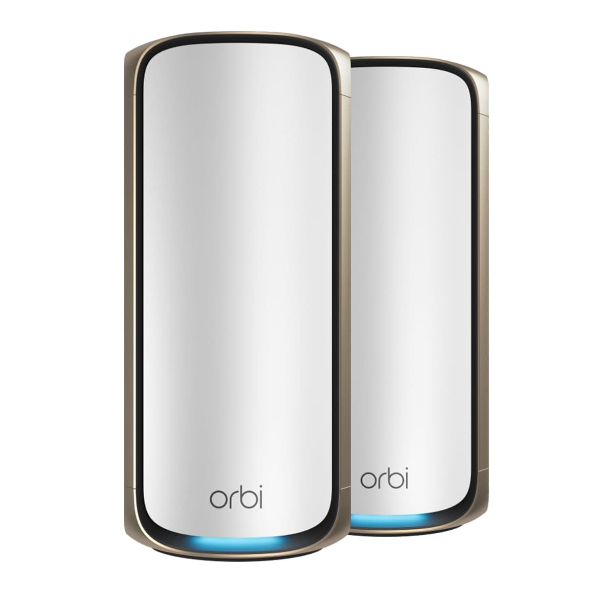 NETGEAR Orbi 970 Series | WiFi 7 Mesh System | RBE972S | Wireless Router + 1 Satellite | Up to 27 Gbps | Covers 5,400 sq. ft. | Connects up to 200 devices | Quad-band BE27000 | 10 Gig Internet Port