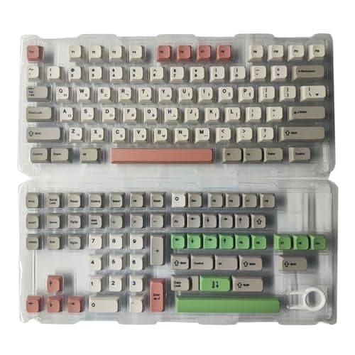 138Key 9009 Retro Theme Key Cap Set XDA Height PBT, Korea