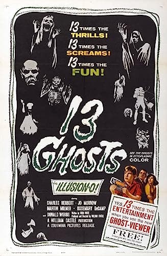 Red Benson A4 POSTER (11.8/8.3 inch) (30/21 cm) - 13 Ghosts 01 Movie Film Poster Stylish Quality Design Action Gaming Anime Studio