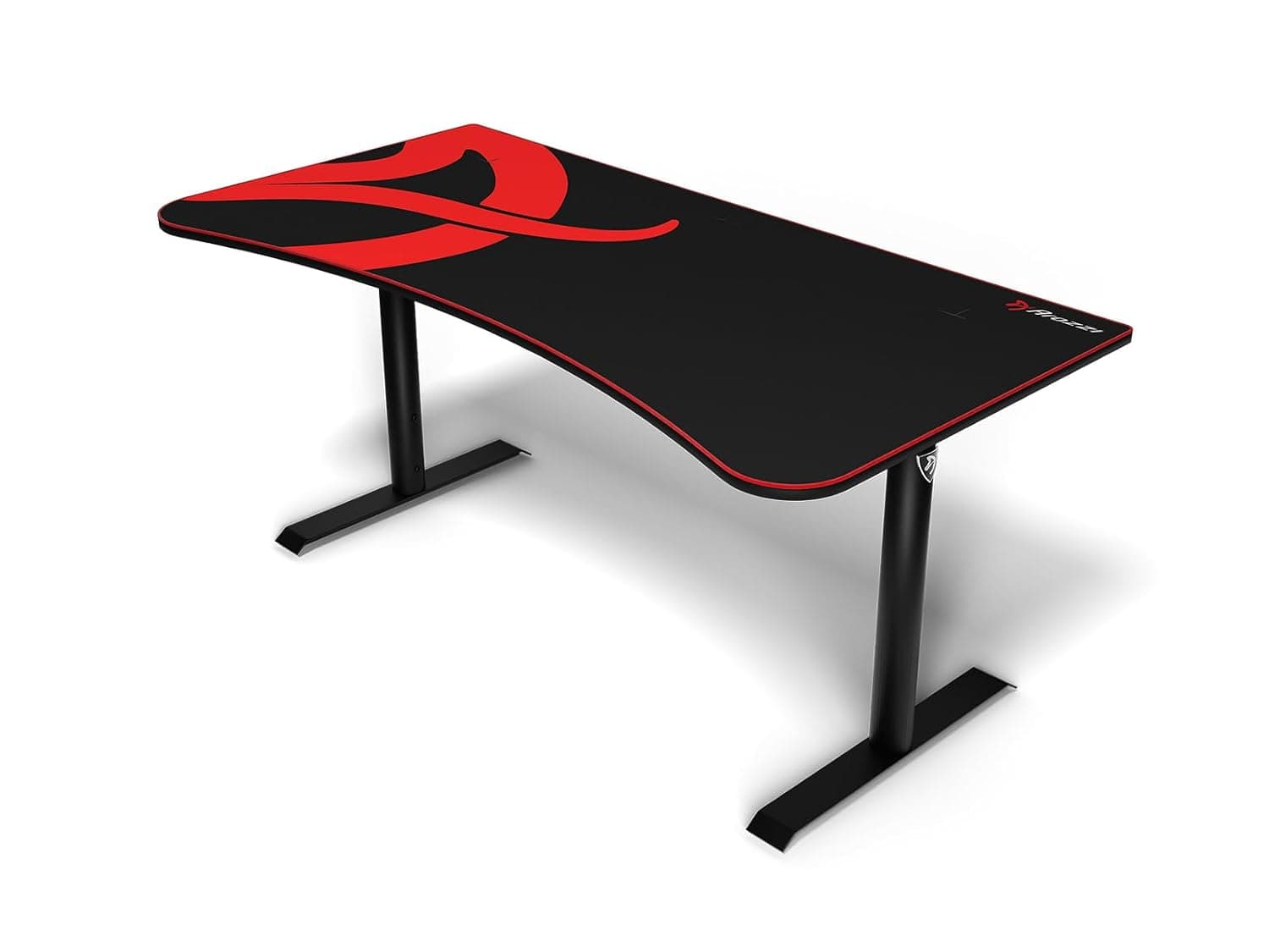 Arozzi Arena Gaming Desk, Metal, 160x80x80 cm - Black
