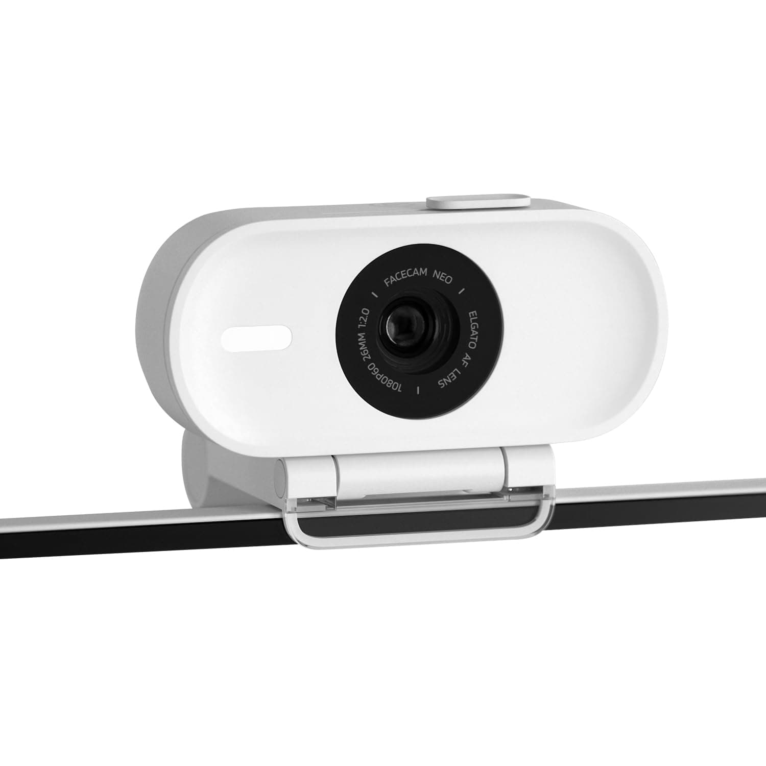 Elgato Facecam Neo, Full HD Webcam with Privacy Shutter | 1080p60 true HD video, HDR enabled, Plug and play setup, Easy-slide shutter, Zero-plastic packaging, USB-C