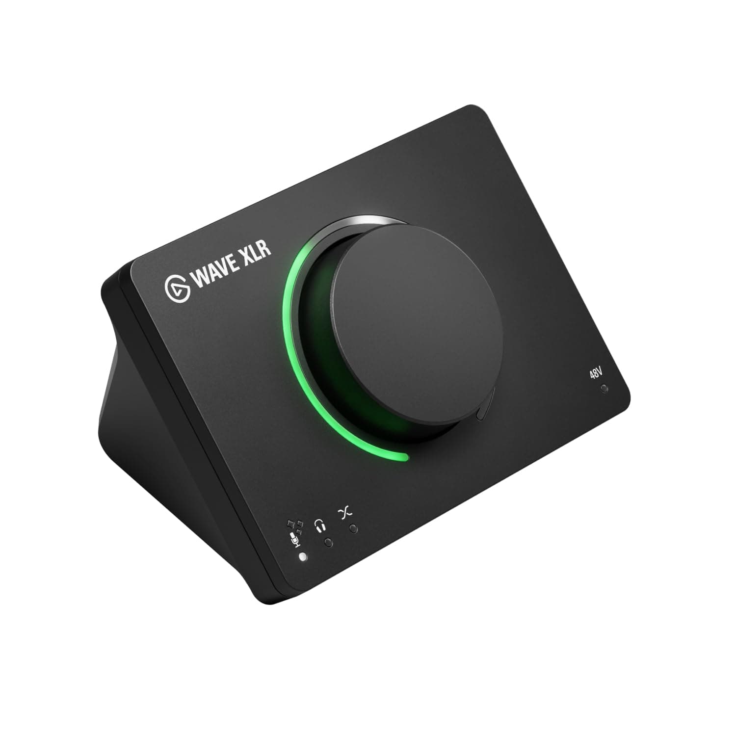 Elgato Wave XLR MK.2 USB Audio Interface and DSP Mixer | 80dB gain, Onboard voice effects, LED level feedback, Touch mute, Ultra-low-latency monitoring, Works with Stream Deck