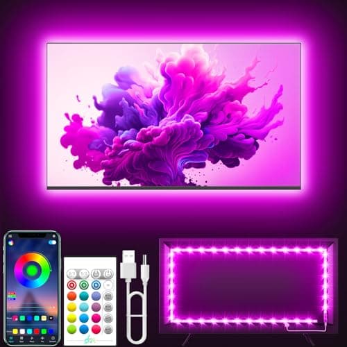 TV LED Lights, 4M LED Light Strip for 40-65 Inch TV Behind Ambient Lighting