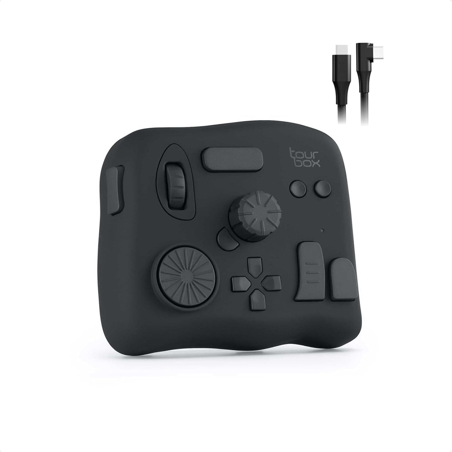 TourBox NEO - Customizable Editing Controller, Photo Color Grading Illustration Speed Editor, Intuitive Control Boost Productivity, Programmable Keyboard for Adobe CSP and More, Works with Mac/PC