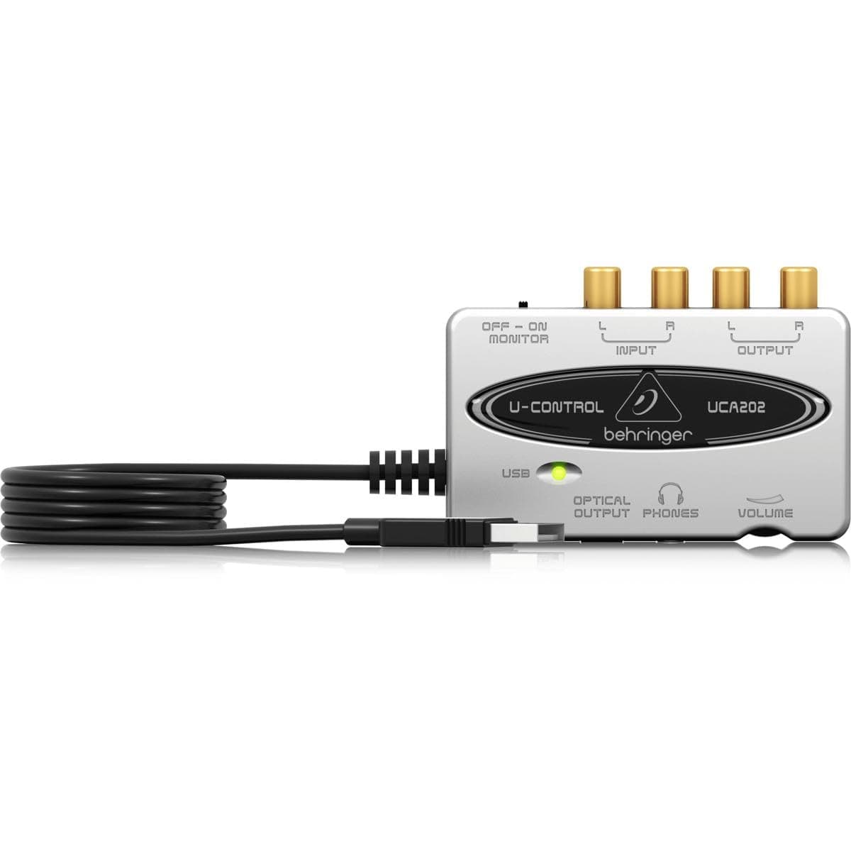 Behringer UCA202 U-Control Ultra low-latency 2 In/2 Out USB/Audio Interface