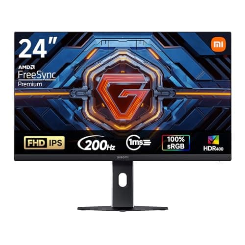 XIAOMI G24i 2026 24 Inch Gaming Monitor, 200Hz, 1ms GTG, FreeSync Premium
