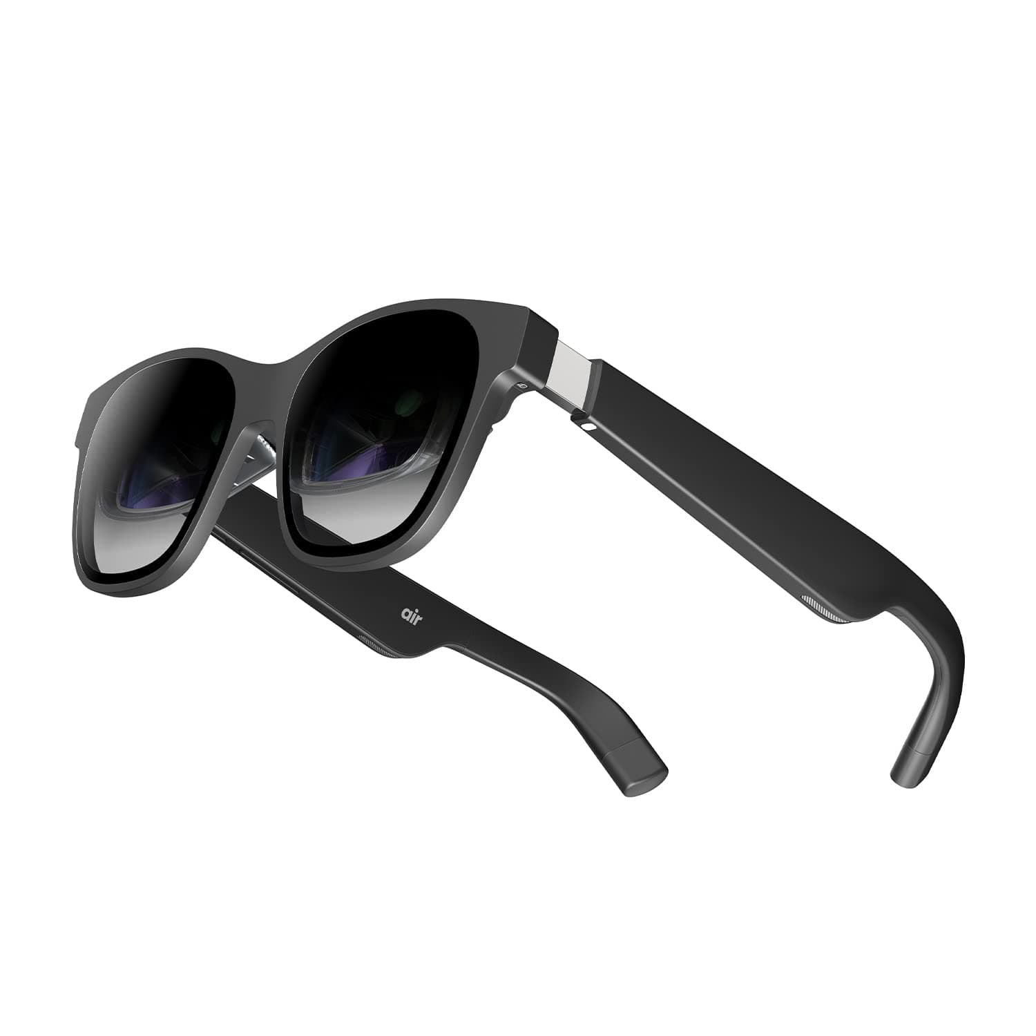 XREAL Air AR Glasses, Smart Glasses with Massive 201" Micro-OLED Virtual Theater, Augmented Reality Glasses, Watch, Stream, Game on PC/Android/iOS–Consoles Cloud Gaming Compatible