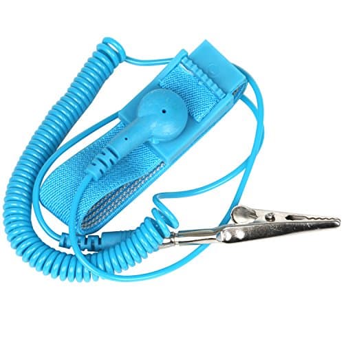 TRIXES Anti Static Wrist Strap ESD Band — Grounding Wire Clip Safety