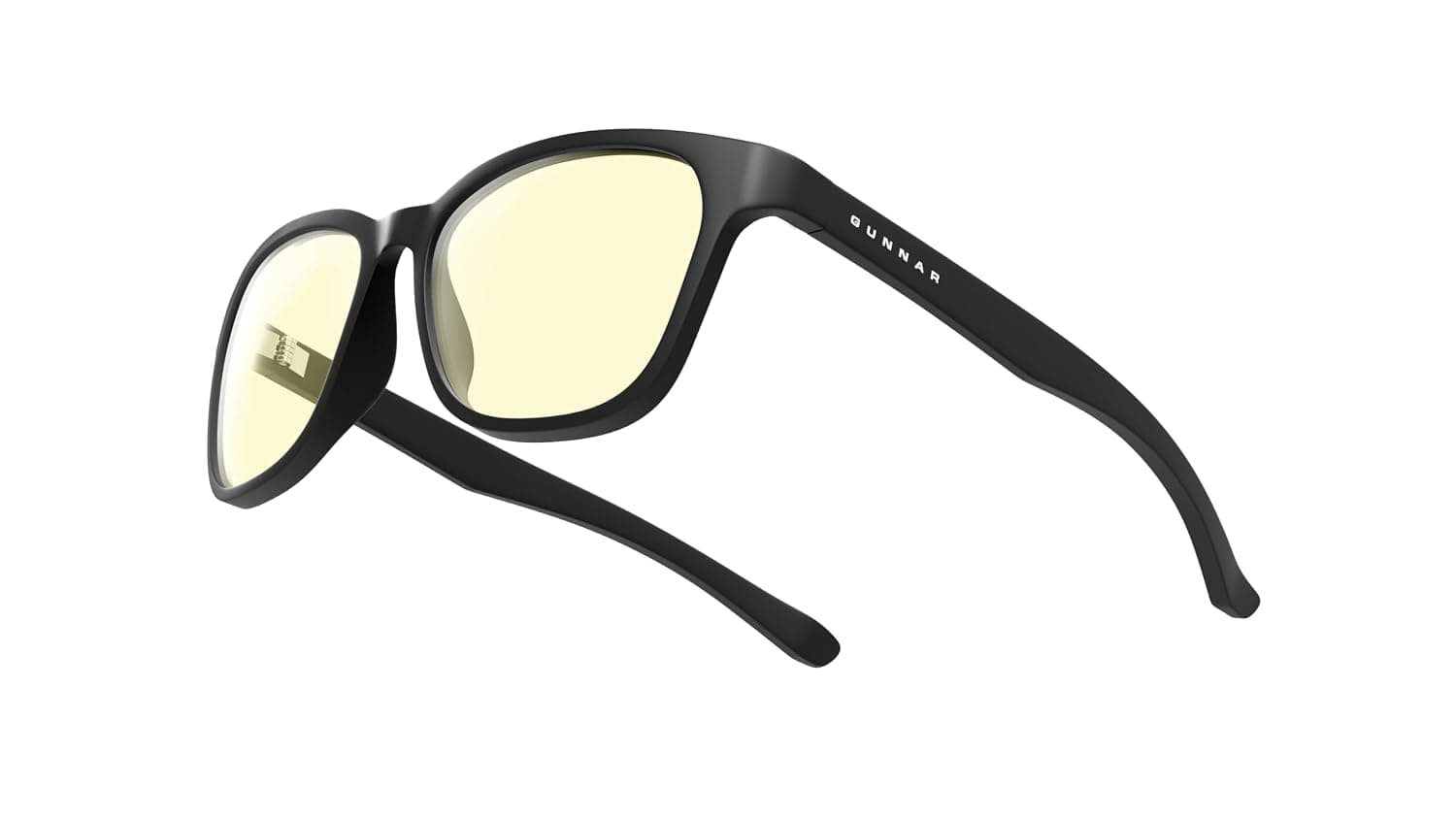 Gunnar Bluelight Blocking Glasses - Berkeley - Onyx - Amber | Computer / Gaming glasses - Berkeley - Onyx - Amber - 65% blue light & 100% UV blocking - Patented technology