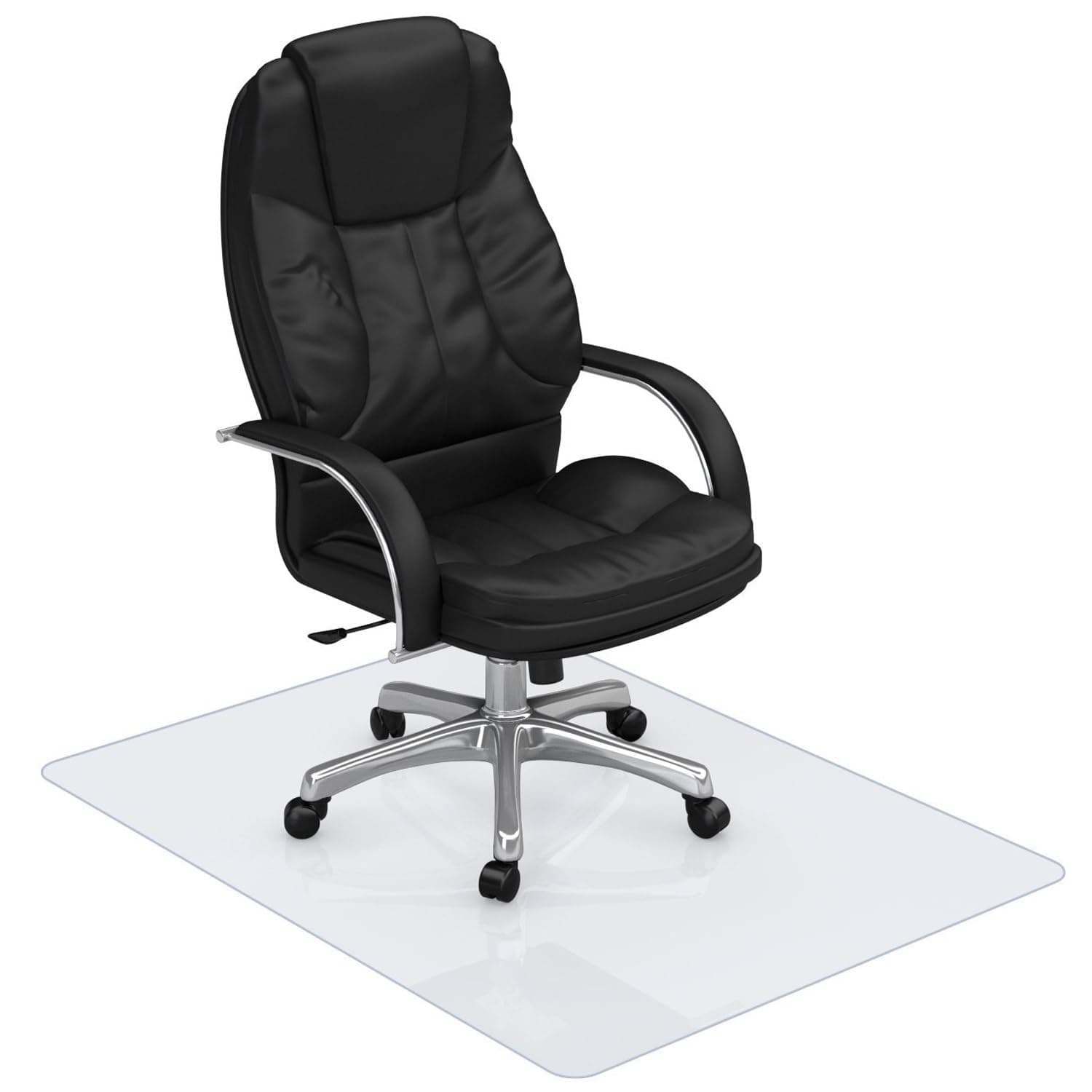 CSXCQM PVC Carpet Protector Chair Mats Office Chair Mat Carpet Floor Protector Mats Transparent Anti Slip Floor Cover Table Protector for Home Office Desk Hallway 1.0mm Thick Custom sizes