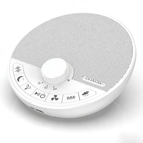 DONOW Portable White Noise Machine for Baby Adults with 24 Sleep Sounds