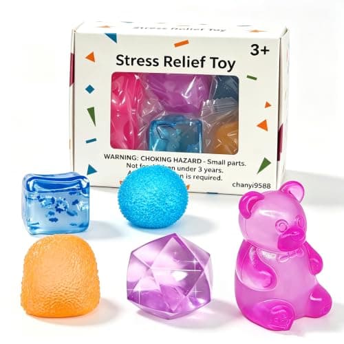Chanyi9588 5Pcs Squishy Fidget Toys Set, Stress Ball Sensory Toys