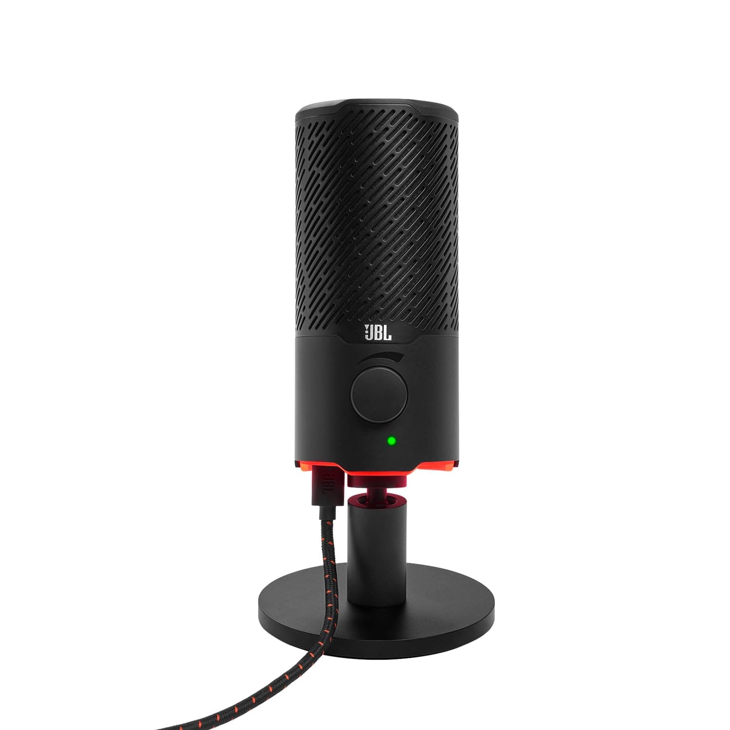 JBL Quantum Stream USB Microphone, Made for Streaming, Recording and Gaming with Easy Mute, Volume Control and Universal Mounting | Made for Streaming, Recording and Gaming with Easy Mute, Volume Control and Universal Mounting