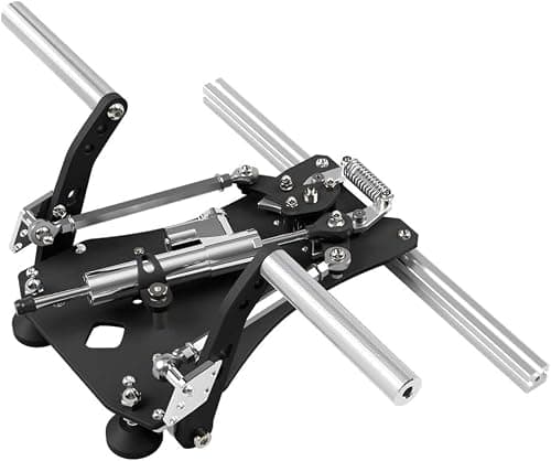Sn-1 Flight Rudder Pedals, Multi-function Adjustable Pedals, Hall Sensor, Plug-and-play, Us8 Interface