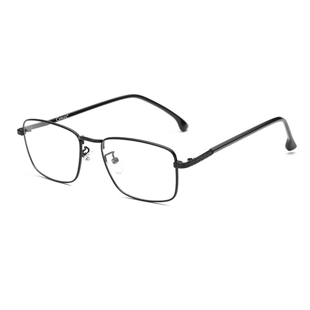 Cyxus Blue Light Filter [Anti Eye Strain] Computer Glasses, Unisex(Mens/Womens) Blocking UV Reading Eyewear (Transparent Lens)