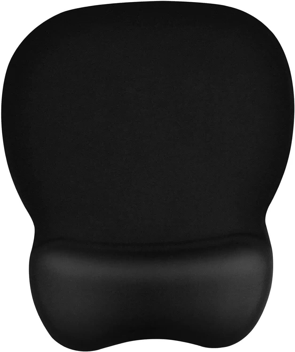 EooCoo Mouse Mat Wrist Support, Gaming Mouse Pad, Black | Ergonomic Mousepad, Office Accessories, Smooth Tracking, Non-Slip Base, Compatibility, Portability, Waterproof, Washable