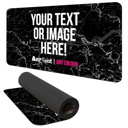 Custom Gaming Mat Large Size Personalised Upload Own Design Photo Anti-Slip Mouse PC Gamer Desk Pad Gift for Computer