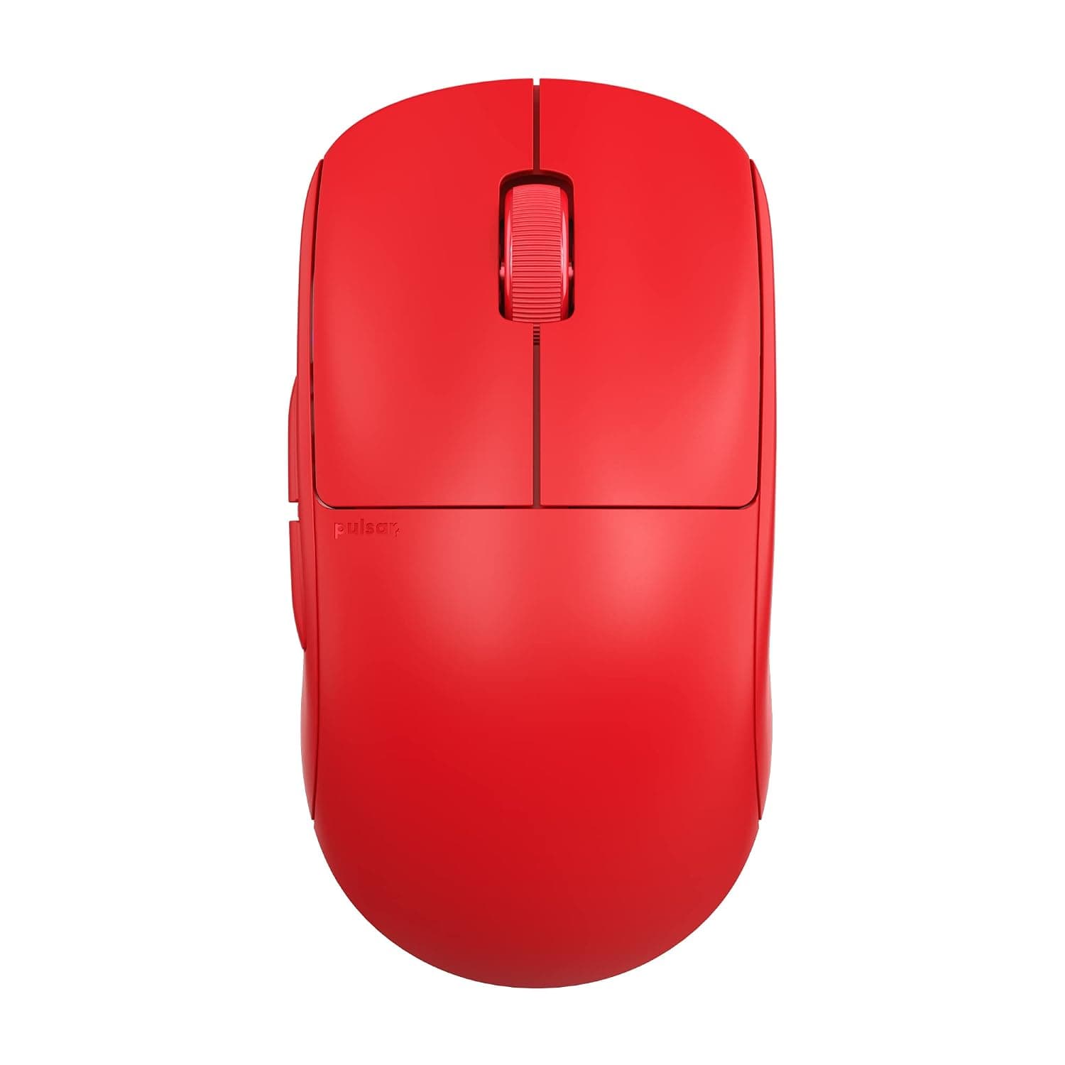 Pulsar Gaming Gears X2 Wireless Gaming Mouse, Mini Red | Ultra Lightweight 1.83 oz (52 g), Symmetrical, 2.4 Ghz 1 ms, 26000 DPI, Optical Sensor PAW3395, TTC Gold Encoder