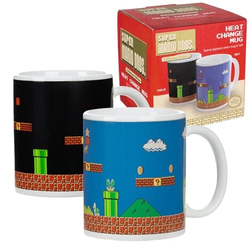 Super Mario Heat Change Mug - Officially Licensed Super Mario Product
