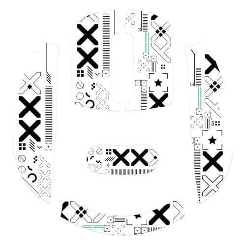 ATTACK SHARK X3 Mouse Anti-Slip Grip Tape, Professional Mice Upgrade Kit, Sweat Resistant, Cut to Fit, Easy to Use, Only Mouse Grip Tape, Mouse NOT Included