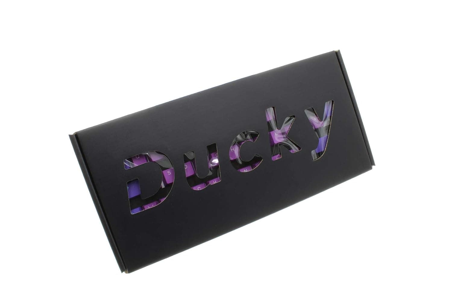 Ducky Ultra Violet PBT Double-shot UK Keycap Set