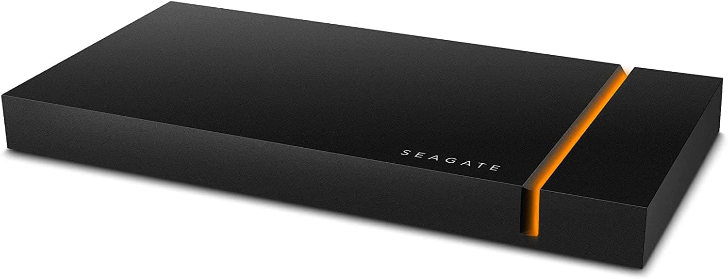 Seagate FireCuda Gaming SSD, 2TB, External SSD, USB-C USB 3.2 Gen 2x2 NVMe, for PC Laptop, 3 year Rescue Services (STJP2000400)