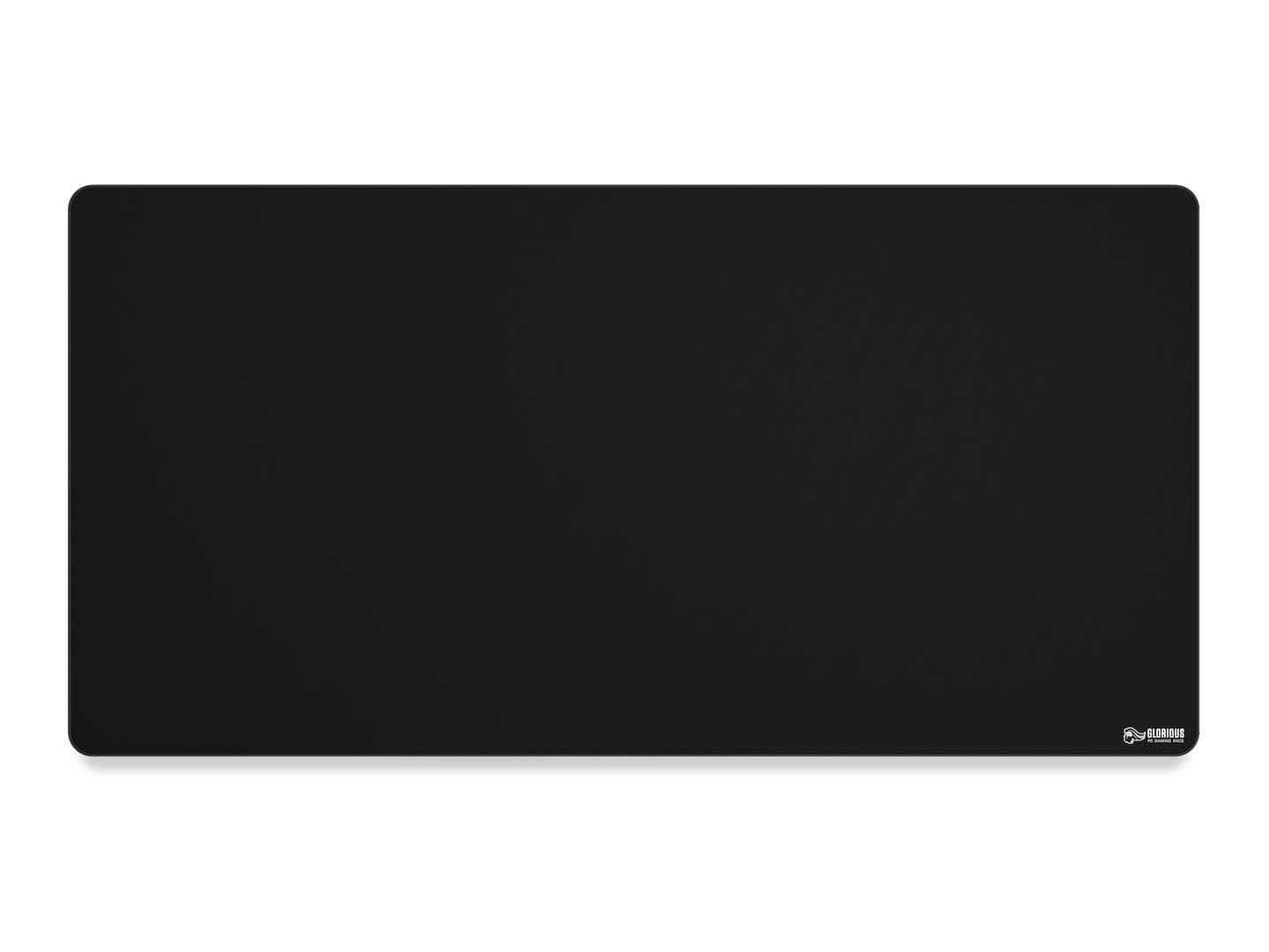 GLORIOUS Cloth Gaming Mousepad XXL Extended (Black) | Smooth Surface For Speed And Control, Anti Slip Base, Machine Washable Antifraying Stitched Edges, 910x460x3mm