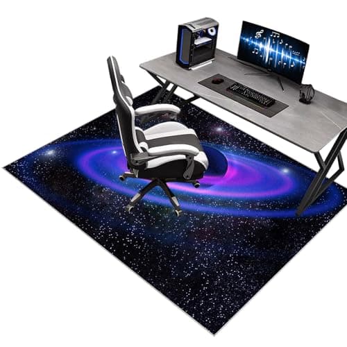Office Gaming Chair Mat for Carpet, Office Chair Mats for Carpeted and Hardwood Floor, Heavy Duty Floor Protectors for Rolling Chairs, Desk Chair Mat for Carpeted Floors, Protector Rug 60 x 70 cm