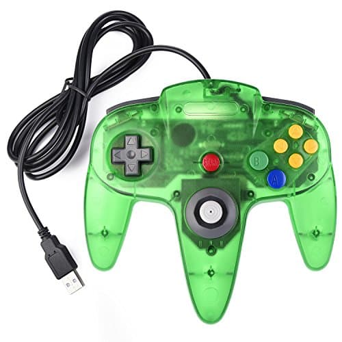 miadore Retro N64 USB Controller For N64 Games,Plug & Play