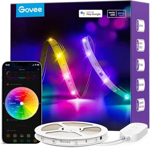 Govee RGBIC LED Light 5m, Compatiable with Alexa Smart Strip Lights