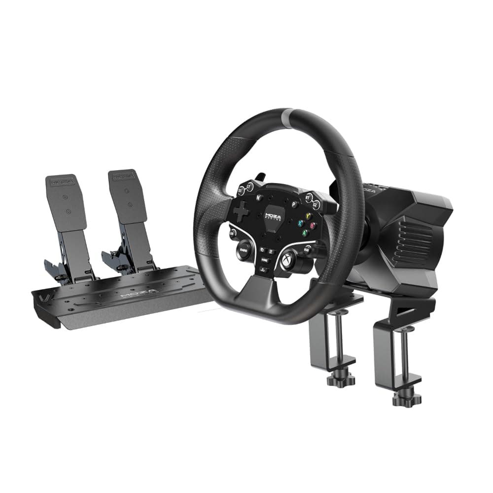 MOZA Racing R3 Racing Wheel and Pedals for Xbox & PC