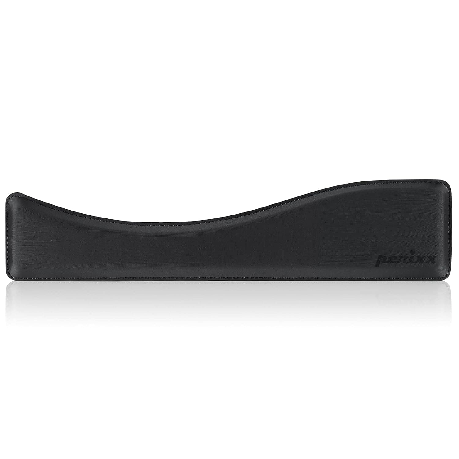Perixx PERIPRO-512 Ergonomic Keyboard Wrist Rest - Gel Cushion Support - Compatible with Various Ergo Keyboard - Dimension 17.32x3.94x1.30 inches - Black