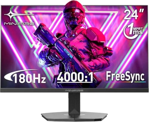 Minifire 24 Inch 160Hz Gaming Monitor Full HD 1080p HDMI & DP MFG24F4M
