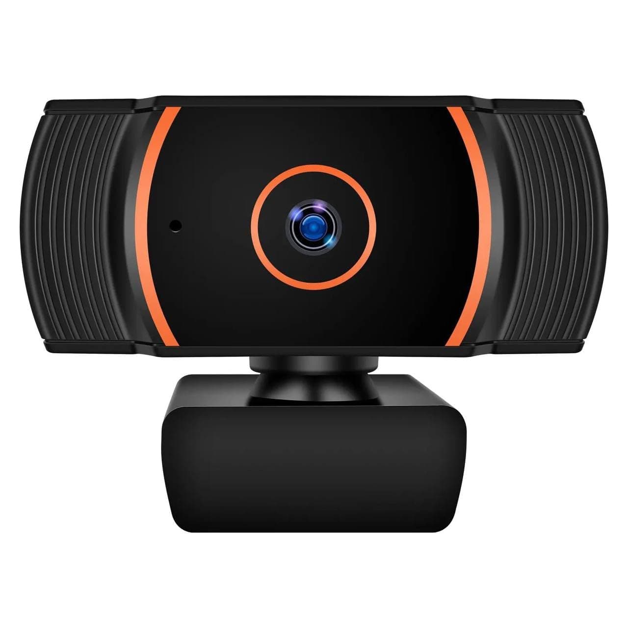 HD Webcam 1080p with Built-in Microphone - 360° Rotation Pan & Tilt - Attachable Desktop Cam Perfect for Remote Work, Online Course Taking, Streaming, & Gaming