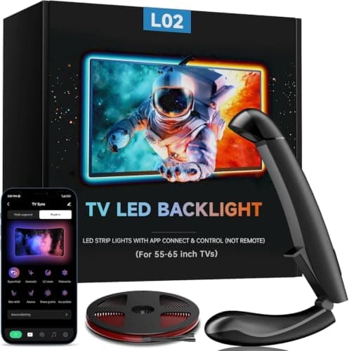 LED TV Backlight, LED Lights that Sync with TV, 4.5M for 55-65 Zoll TV