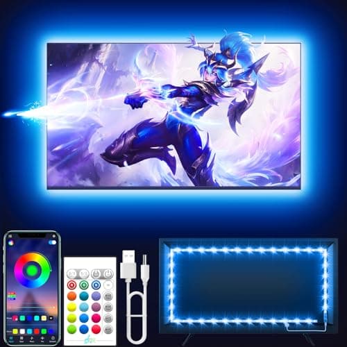 TV LED Lights, 3M LED Light Strip for 35-55 Inch TV Behind Ambient Lighting