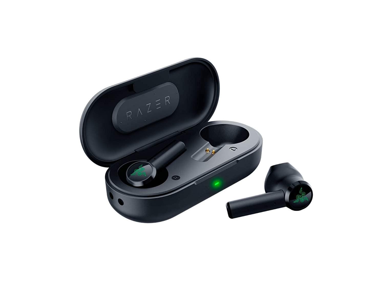 Razer Hammerhead - Bluetooth Headphones for iOS and Android: Sweat-resistant design, BT True Wireless, Black