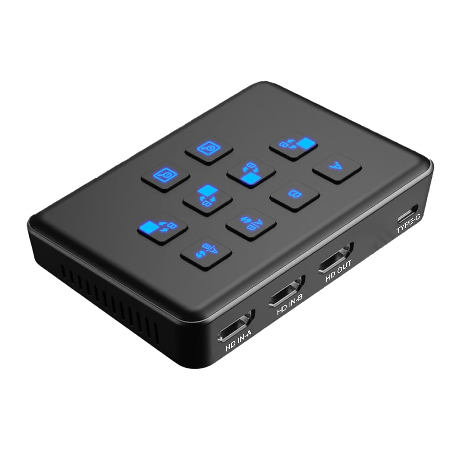 Dual HDMI Capture Card with Stream Switcher, Stream and Record in 1080p60 Video Capture Card for Gaming Live Streaming Video Recorder on Xbox Series X/S, PS5/PS4/Pro, OBS and PC/Mac