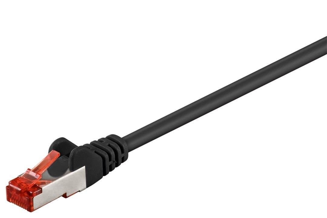 CPO Patch Black Ethernet Cable Cat-6 FTP, 10 Metres