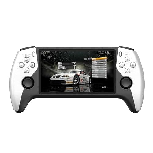 SF3500 Handheld Game Console with 5 Inch IPS Screen, Dual Player Retro Gaming Console, HD TV Output Portable Video Game Player with 3000mAh Battery