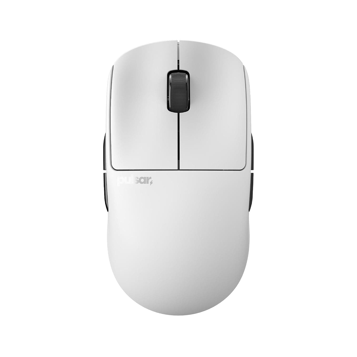 Pulsar Gaming Gears X2A Wireless Gaming Mouse, Mini, Black/White | Ultra Lightweight 1.94 oz (55 g), Ambidextrous, Optical Switch, 2.4 Ghz 1 ms, 26000 DPI, PAW3395 Sensor