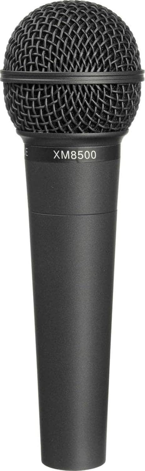 Behringer XM8500 Dynamic Vocal Microphone with XLR Connector, Cardioid Pickup for Studio Recording & Live Performance on Stage, Podcasting, Streaming