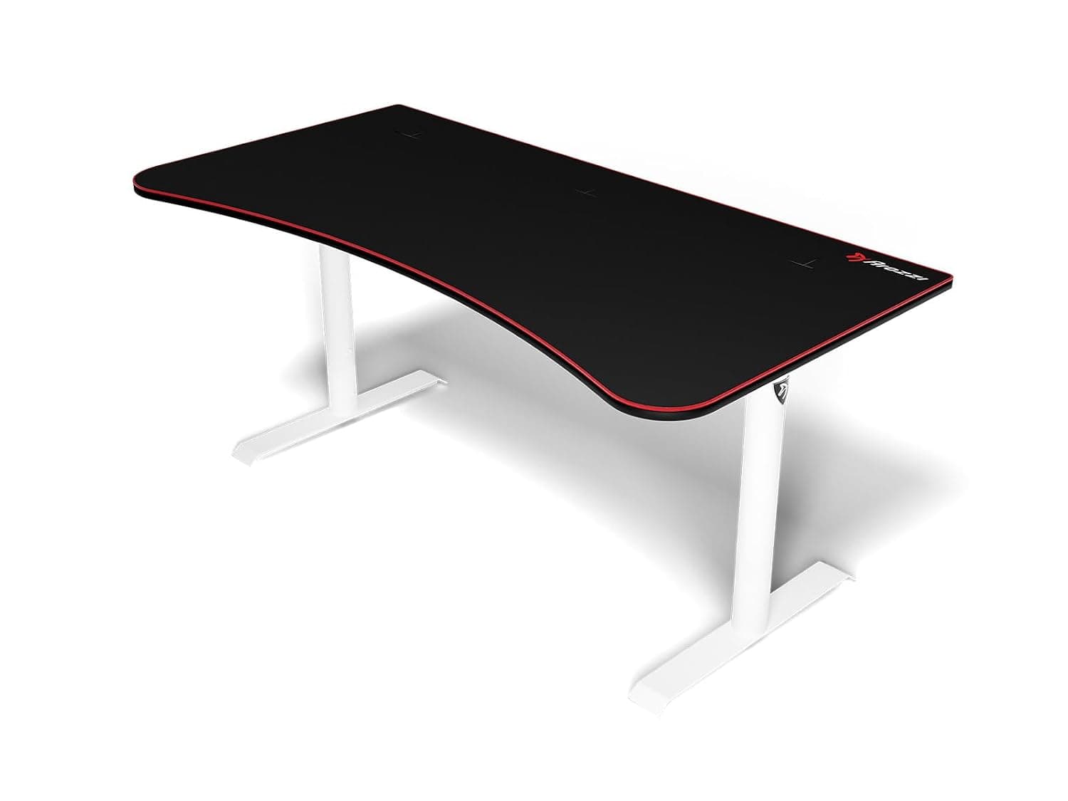 Arozzi Arena Gaming Desk, Metal, 160x80x80 cm - White