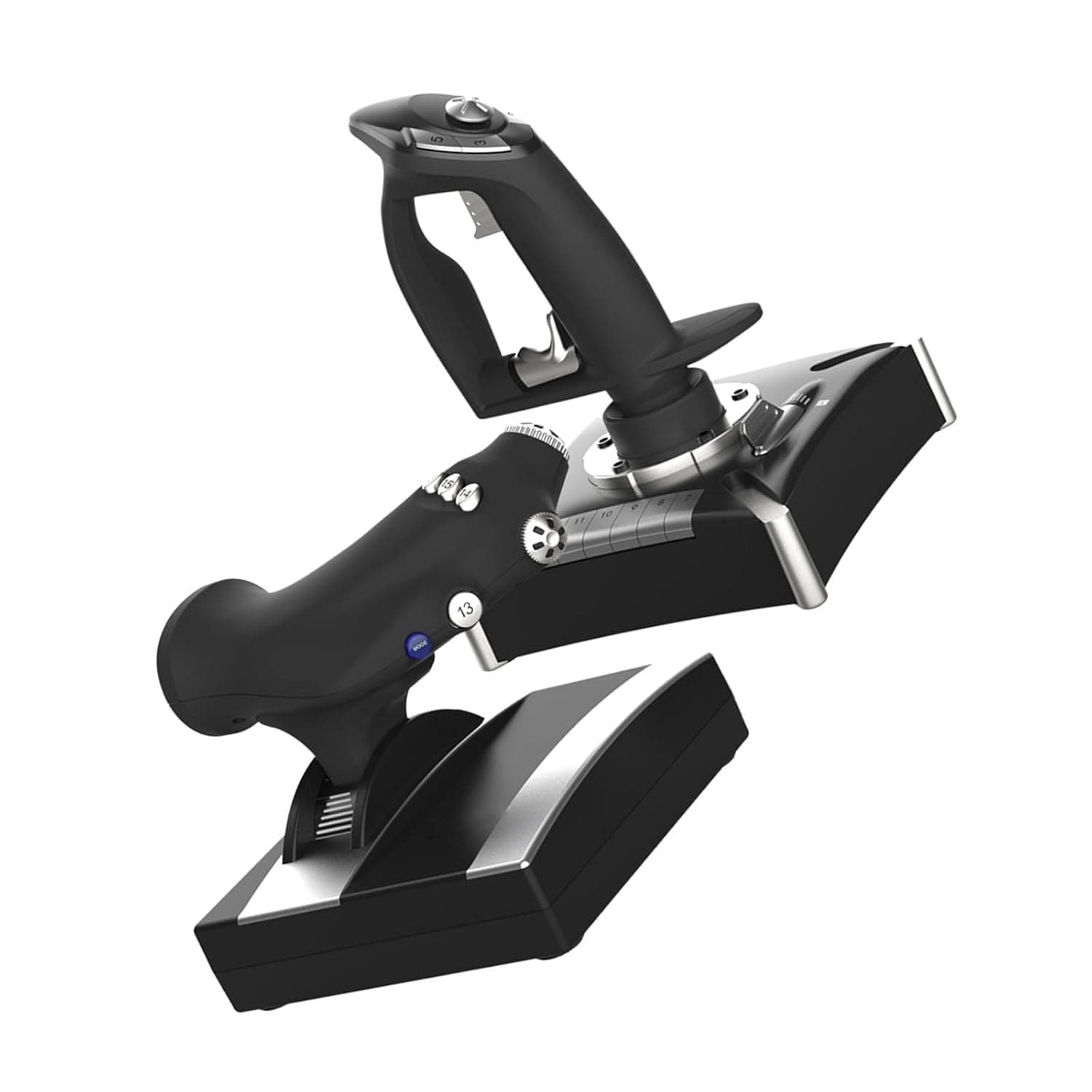 OSNIYAW Flight Simulators Controls Stick Joysticks Controller with Vibrations for Multi Platform Controller Vibrations Game