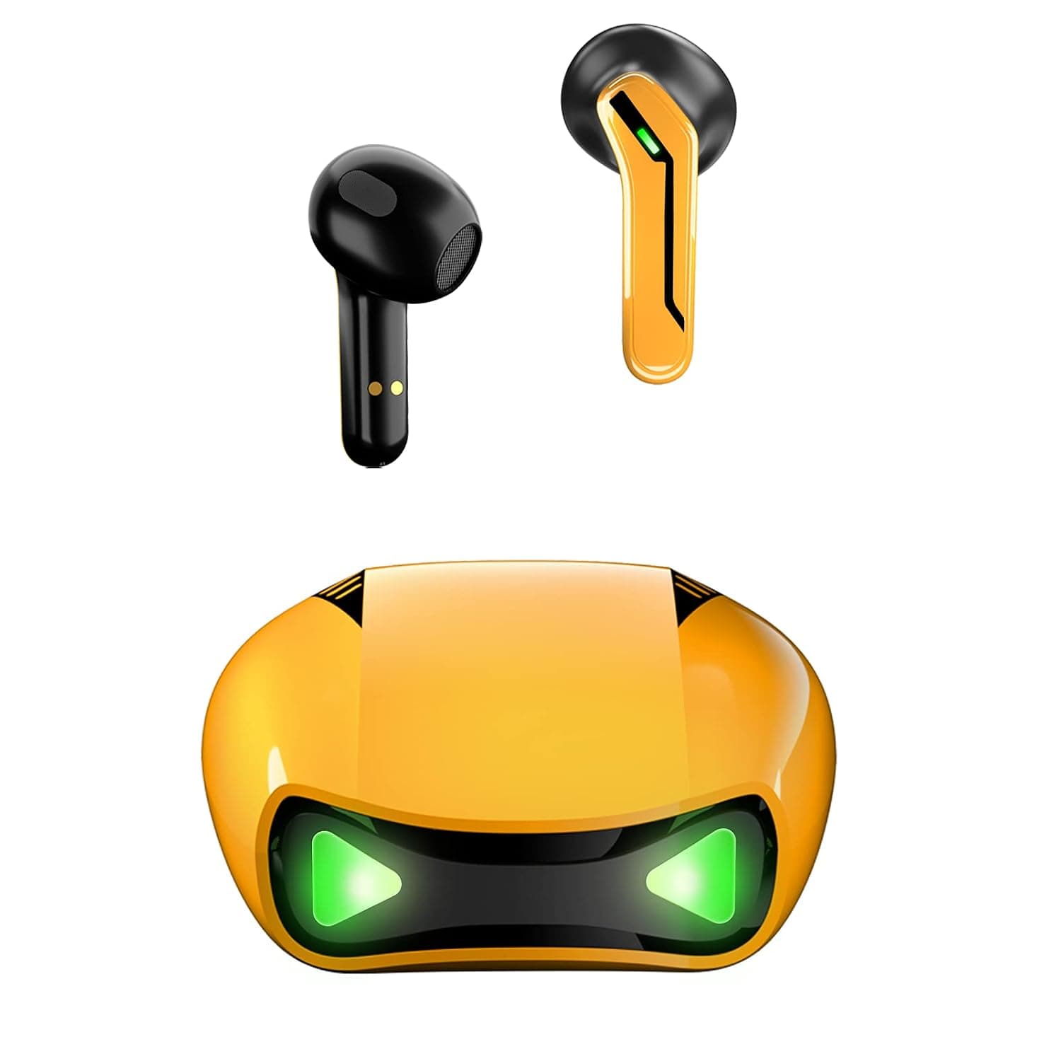 Wireless Earbuds Bluetooth Gaming Earphones,Headphones with Microphone in-Ear Headset 0.04ms Ultra Low Latency IPX5 Waterproof 3D Surround Stereo Auto Pairing Earbuds for gaming,Home Office PC Mobile