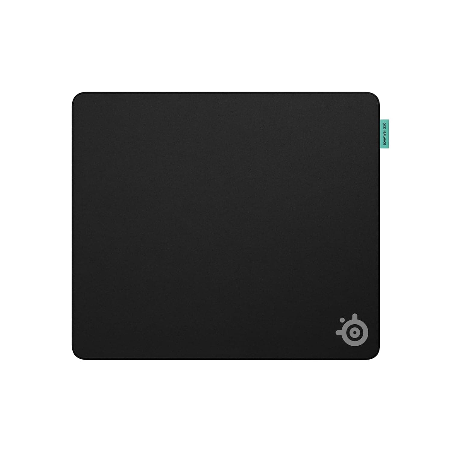 SteelSeries QcK L Performance Balance Gaming Mousepad - Extra density for a smooth glide - Low-profile edge stitching - Non-slip neoprene rubber base - 490 x 420 mm size - FPS, MOBAs, RTS, MMO